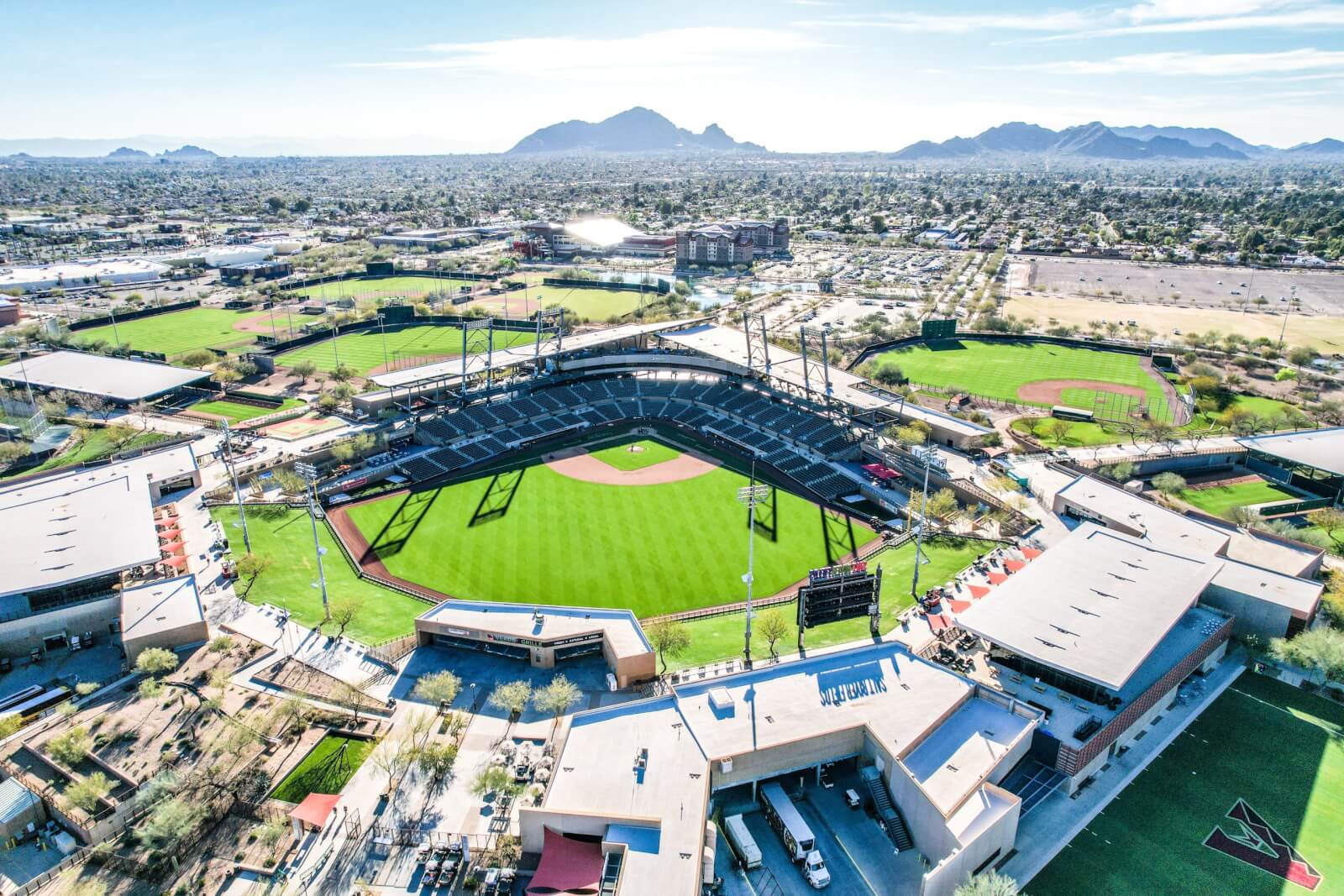 Salt River Fields is the Spring Training Home for the Arizona