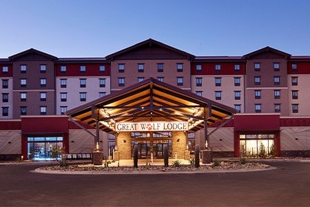 Discounts for Veterans and First Responders great wolf lodge exterior