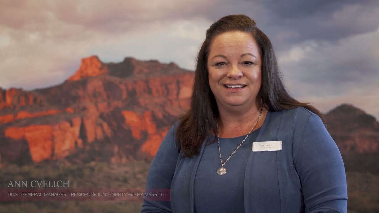 About Us Ann Cvelich, Dual Manager- Residence Inn by Marriott and Courtyard by Marriott