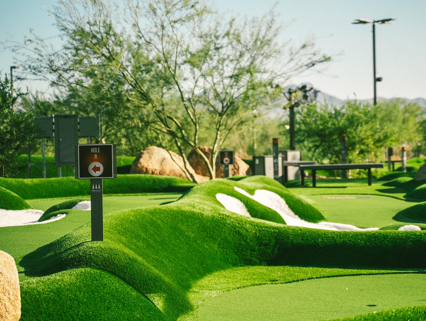 Tiger Woods Mini Golf Scottsdale at Popstroke Salt River