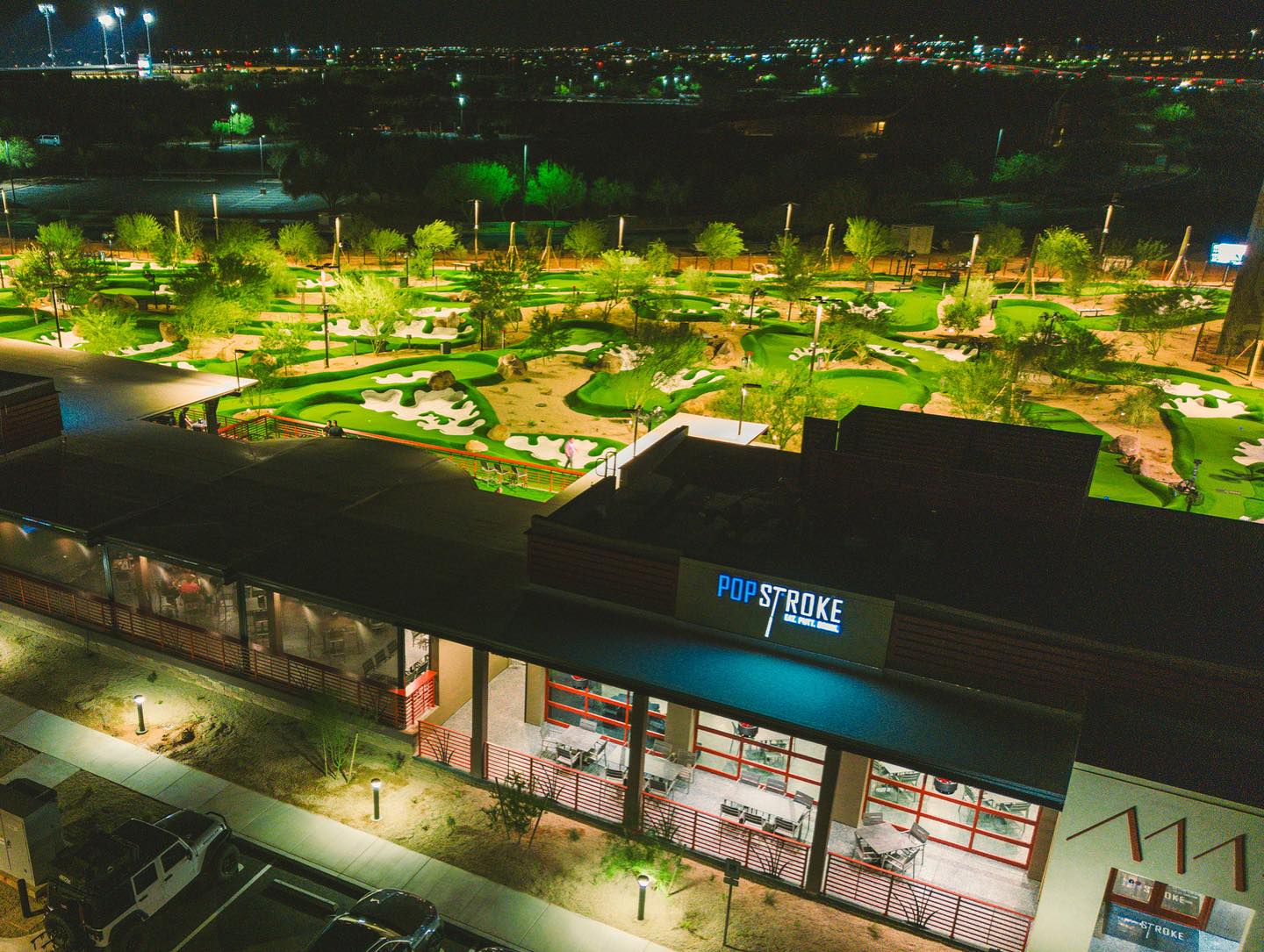 Tiger Woods Mini Golf Scottsdale at Popstroke Salt River