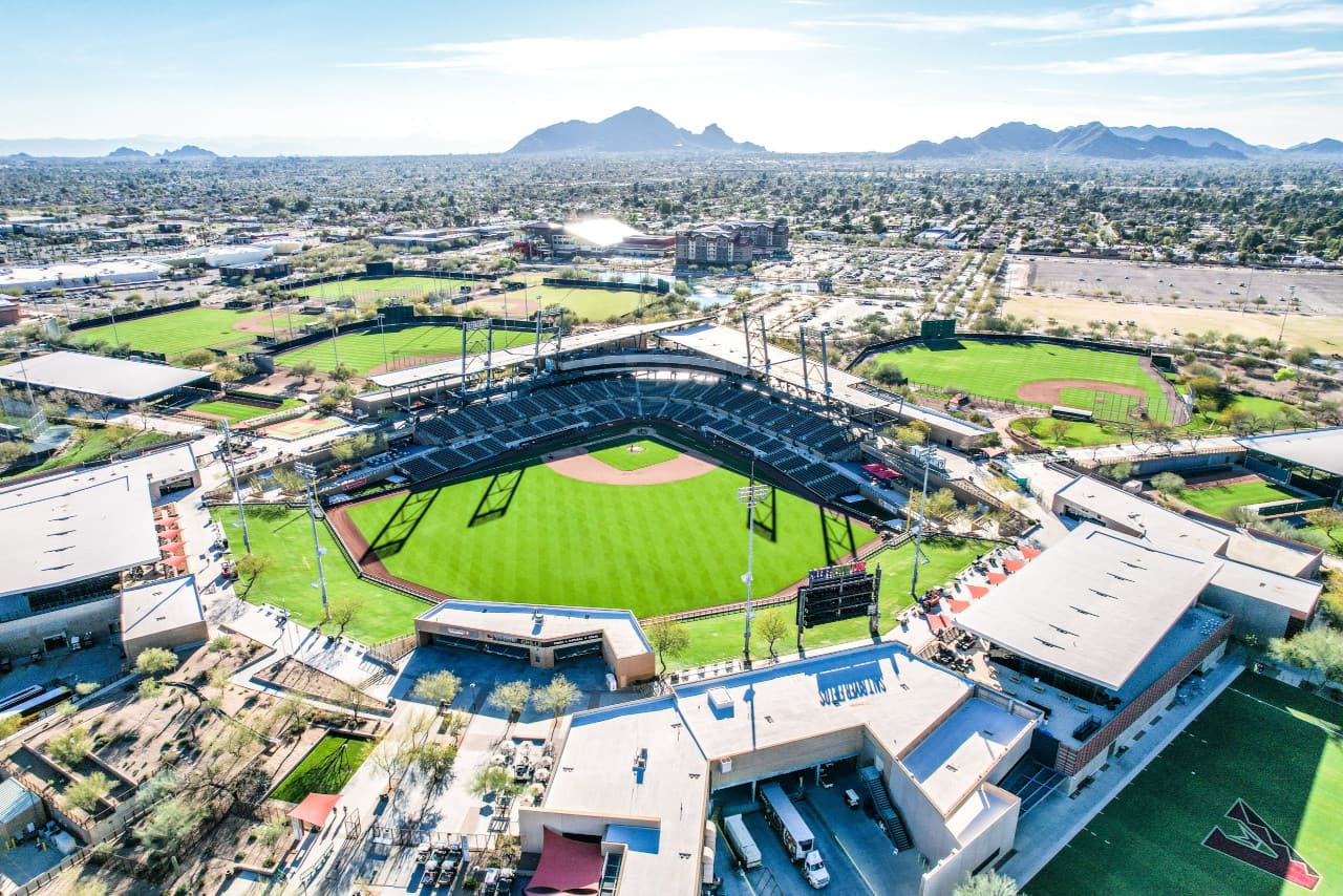 Salt River Fields in the Talking Stick Entertainment District 